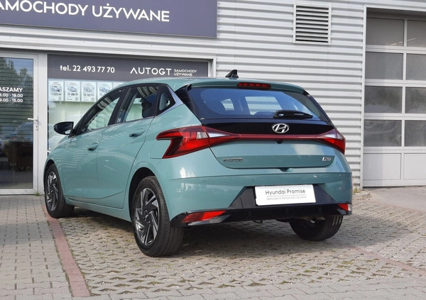 Hyundai i20 cena 69900 przebieg: 46658, rok produkcji 2022 z Miejska Górka małe 497